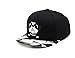 AGIBABY STEELO Infant & Toddler Cute Bulldog snapback flat brim hats (Black), One Size