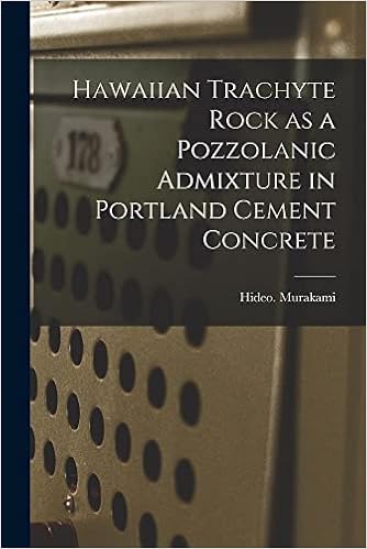 Hawaiian Trachyte Rock as a Pozzolanic Admixture in Portland Cement Concrete