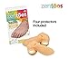 Tailors Bunion or Bunionettes Pinky Toe Protector, Pack of Four Soft Gel Padded Guards to Protect the Tailor Bunion on Your Little Toe by ZenToes