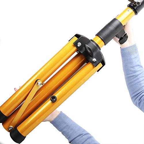 image for AliLeader Heavy Duty Wig Stand Tripod Canvas Block Head Tripod Metal A