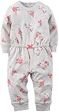 Carter's Baby Girls' Print Terry Romper (Baby)
