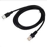 New USB Cable for Honeywell Metrologic MS7120 MS9540 MS5145 Barcode Scanner Compatible 10ft 3m