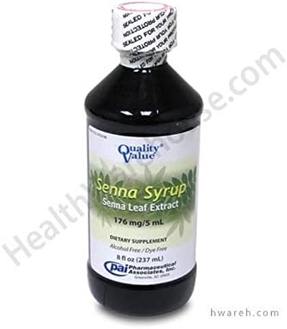 Senna Syrup, 176mg/5mL, 8oz (4 Pack)