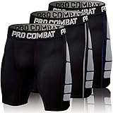 Men's Compression Shorts 3 Pack Quick Dry Sports