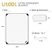 UTOOL Ultra Emergency Blanket Survival Blanket Heavy Duty Thermal Outdoor Waterproof Reusable Heat Retention Extra Large, Orangethumb 1