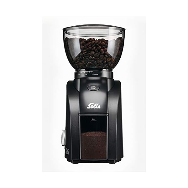 Solis Scala Zero Static 1662 Elektrische Kaffeemühle - Coffee Grinder - Espressomühle mit 24 Mahlgradeinstellungen… – Bild 3