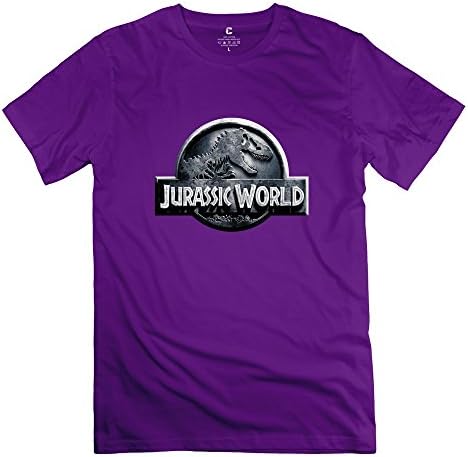 JRZJ Men's Jurassic World 3D T Shirts Size S Purple