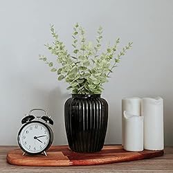 Tiyard 48pcs Eucalyptus Stems Artificial Eucalyptus