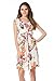 Bearsland Women's Nursing Dress U-Neck Sleeveless Maternity Clothes Breastfeeding Dresses Summer