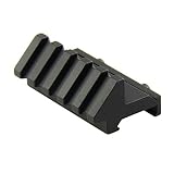 TACFUN Tactical 45 Degree Angle Offset 20mm Weaver Rail Mount Picatinny 5 Slot