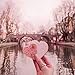Happiness Boutique Women Heart Ring in Rose Gold Delicate Ring Stainless Steel Jewelry