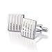 Insten Modern Men's Alloy Cufflink for Suit Wedding Shirt Business Shirt