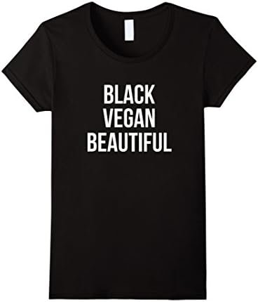 Womens Black Vegan Beautiful Vegan T-Shirt XL Black