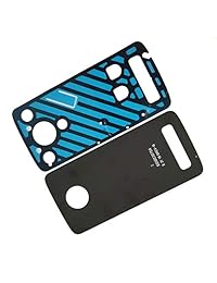 Eaglewireless para Motorola Moto Z3 Play XT1929 Panel trasero de repuesto de cristal, piezas de repuesto de la cubierta de la batería con cinta