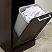 Narrow Storage Cabinet w/ Recycle Bin / Trash Can Holder /or Laundry Hamper