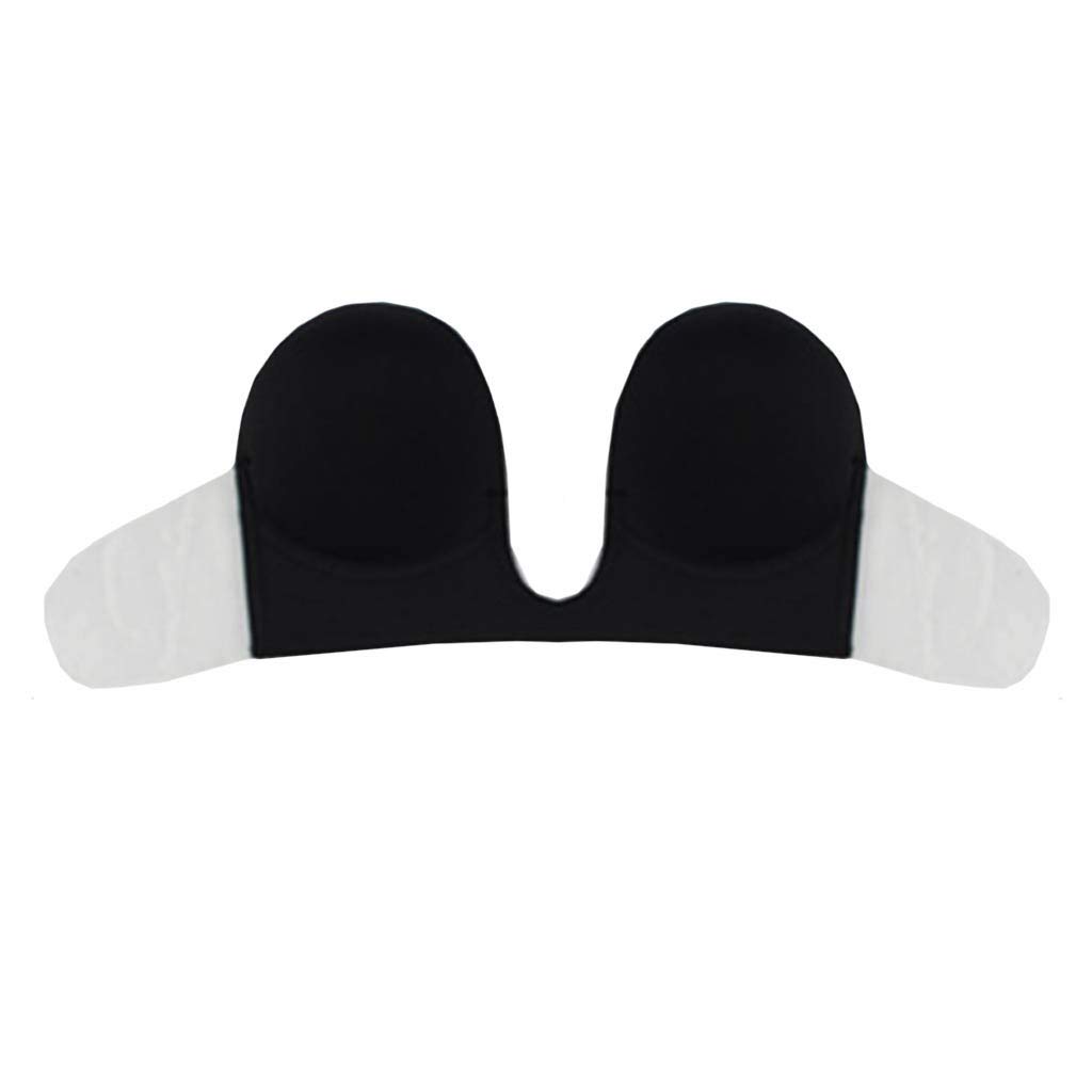 minjiSF Women Sticky Push up Bra Strapless Bra Self Adhesive Bra