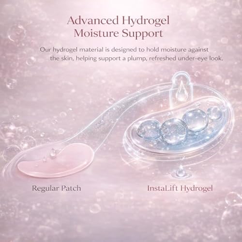 Nigwedete InstaLift PDRN & Bio-Collagen Eye Patches丨Instant Brightening & Firming丨Reduce Dark Circles, Puffiness & Wrinkles丨Niacinamide, Caffeine & Hyaluronic Acid丨Korean Eye Care Plan (8 Pairs)