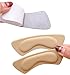 12 Pair Heel Pads for Shoes - Self-Adhesive Shoe Insoles Foot Care Protector, Heel Inserts Heel Shoe Grips Liner Anti Slip Shoe Cushion for Women and Men, One Size Fits All (Multicolor)