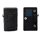 Andoer Converter Plate Mount for V-Mount Battery to Anton Bauer Gold for Sony Battery to Panasonic Camera A-GP-S
