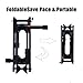 Bike Folding Stand Floor Parking Rack Alloy Bicycle Holder Bikes Home Garage Indoor Storage Fit 20