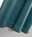 MYSKY HOME Bedroom Curtains 63 Inches Long Blackout Curtains for Living Room Teal Curtains for Kids Room Grommet Privacy Protect Room Darkening 1 Curtain Panel, 42 x 63 Inch, Teal