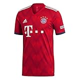 adidas 2018-2019 Bayern Munich Home Football Soccer T-Shirt Jersey