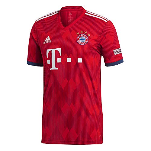 adidas 2018-2019 Bayern Munich Home Football Soccer T-Shirt Jersey