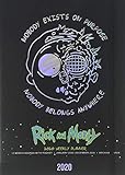 Rick and Morty 2020 Weekly Planner by 