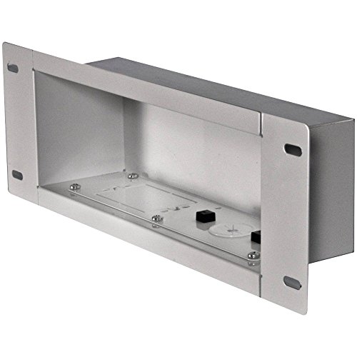 Medium Recessed Cable Management and Storage Box (Certified Refurbished)