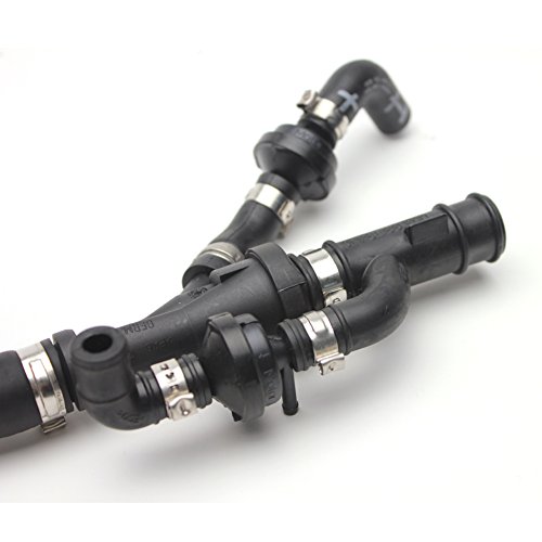 LOOYUAN Vacuum Check Valve Crankcase Breather Hose Assembly For VW Passat B5 AUDI A4 A6 1.8T - Thumbnail 5