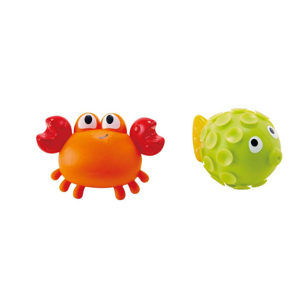 Hape Rock Pool Squirters – Fun Bath & Water Play Toys for Babies – Rotating Claws & Water Squirting Action – Non-Toxic, Easy-to-Clean Bath Toys