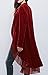 R.Vivimos Womens Ruffled Asymmetric Long Velvet Blazers Coat Casual Jackets