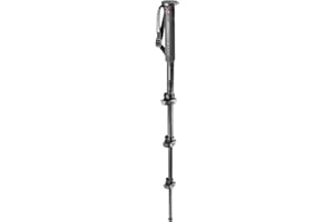 Manfrotto XPRO Monopod+ 4-Section Carbon Fiber Photo Monopod