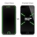 SPARIN iPhone 7 Plus Screen Protector, Tempered Glass [Edge to Edge] Screen Protector for iPhone 7 Plus with [9H Hardness] [Full Coverage] [Ultra Clear] [2.5D Round Edge] [Black]