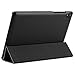Nexus 9 Case - Poetic Google Nexus 9 [Slimline Series] - Synthetic Leather Slim Smart Cover Case for Google Nexus 9 (2014) Black (3-Year Manufacturer Warranty From Poetic)