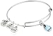 Alex and Ani Charity By Design Living Water International Rafaelian Silver Bangle Bracelet