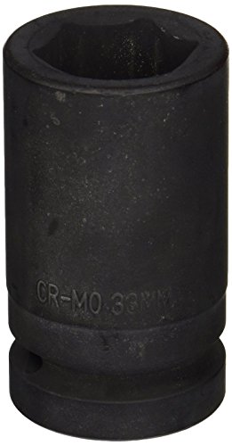 Sunex 533MD 1-Inch Drive Deep 6 Point Metric Impact Socket 33-Mm ;#G344T3486G 34BG82G390102