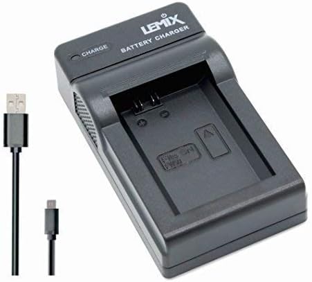 Lemix (FW50) Ultra Slim USB Charger Compatible with Sony NP-FW50 Battery and Listed Alpha, NEX & SLT Series Cameras