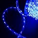 Ainfox LED Rope Light, 100Ft 1080 LEDs Indoor Outdoor Waterproof LED Strip Lights Decorative Lighting Kit (Blue)