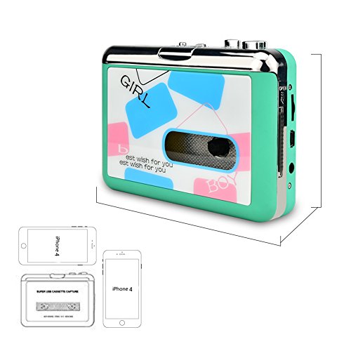 1 DIGITNOW+Cassette+Player+Cassette+Converter+Compatible