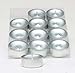 tag Holiday Sparkle Silver Tealight Candle Set Of 12