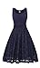 Elf Queen Women's Elegant Vintage 1950's Swing Sleeveless Evening Dress
