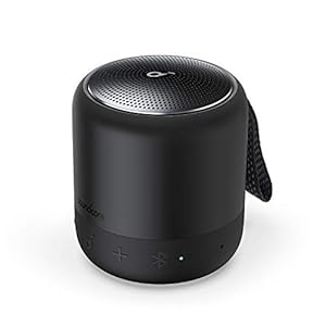 Anker Soundcore Mini 3 Bluetooth-luidspreker Speaker, BassUp- en PartyCast-technologie, USB-C, Waterdicht IPX7 en…