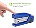 Bostitch Office Injoy Spring-Powered Compact Stapler - Blue (1512)