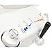 BB-I3000 BioBidet Premium Non-electric Bidet Seat for Elongated Toilets, White