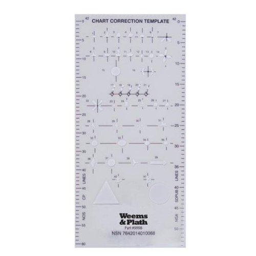 Weems & Plath 9998 Chart Correction Template