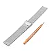 Ritche NATO Watch Strap - 18mm, 20mm, 22mm or 24mm - Seat Belt Nylon Watch Bands (White, 20MM)