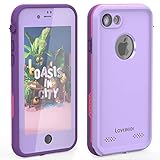LOVE BEIDI iPhone 8 7 Waterproof Case Cover Built-in Screen Protector Fully Sealed Life Shockproof Snowproof Underwater Protective Cases for iPhone 8 7-4.7