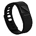 Nicequip Jopuzia TW64 Smart Watch Bluetooth Watch Smart Bracelet Calorie Counter Wireless Pedometer Sport Activity Tracker For IPhone Samsung (Black)