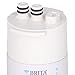Brita Redi-Twist Under Sink Replacement Filter with Carbon Block, Reduces Aesthetic Chlorine and Particulates and Improves Water Taste and Quality, up to 6 Months Filter Life